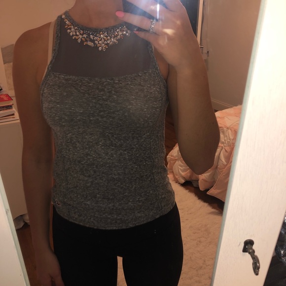 Hollister Tops - Hollister jewel embellished tank